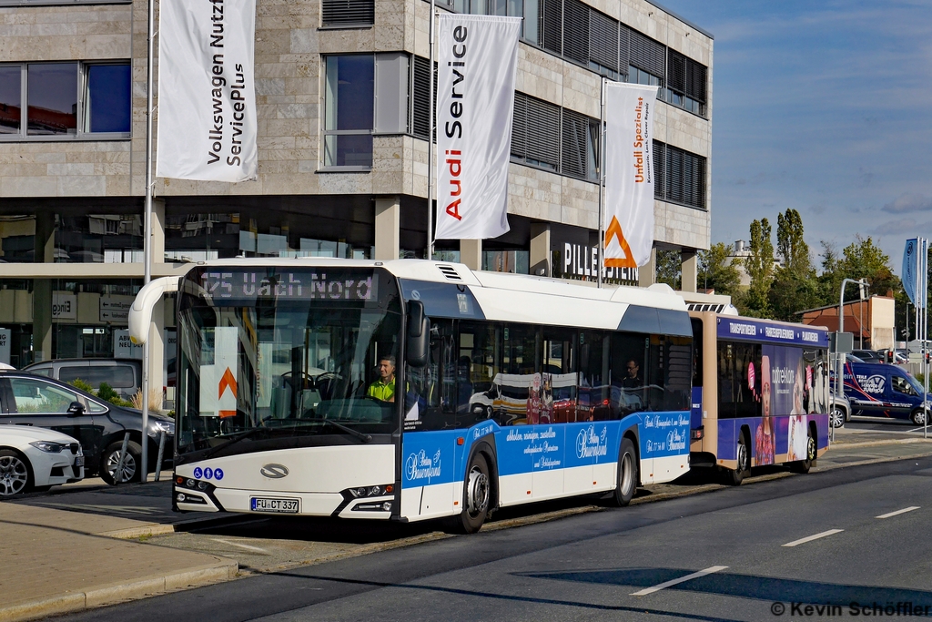 Wagen 337 | FÜ-CT 337 + Anhänger Wagen 324 | FÜ-CT 324 | Nürnberg Stadtgrenze | 17.09.2019