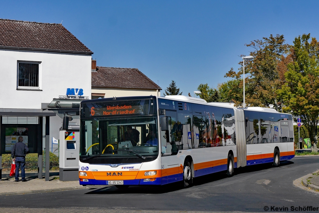 Wagen 343 | WI-VG 1343 | Mainz Münchfeld | 30.09.2018