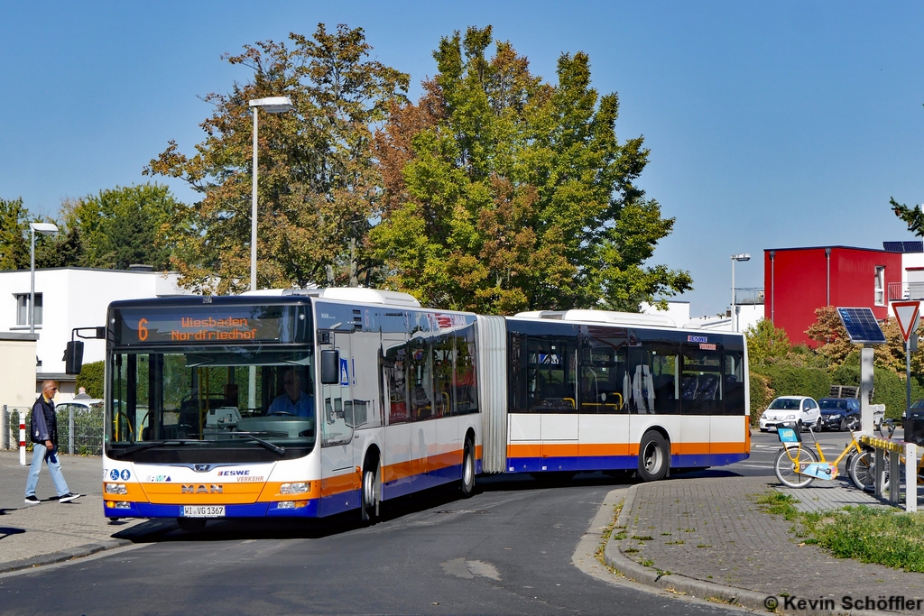 Wagen 367 | WI-VG 1367 | Mainz Münchfeld | 30.09.2018