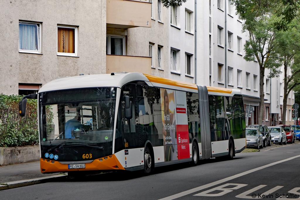 Wagen 603 | MZ-SW 603 | Neustadt Gabelsbergerstraße | 31.08.2021
