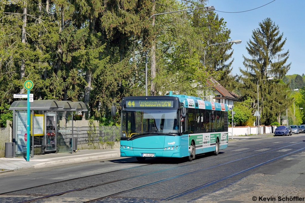 Wagen 327 | F-VG 2327 | Seckbach Gelastraße | 20.04.2018