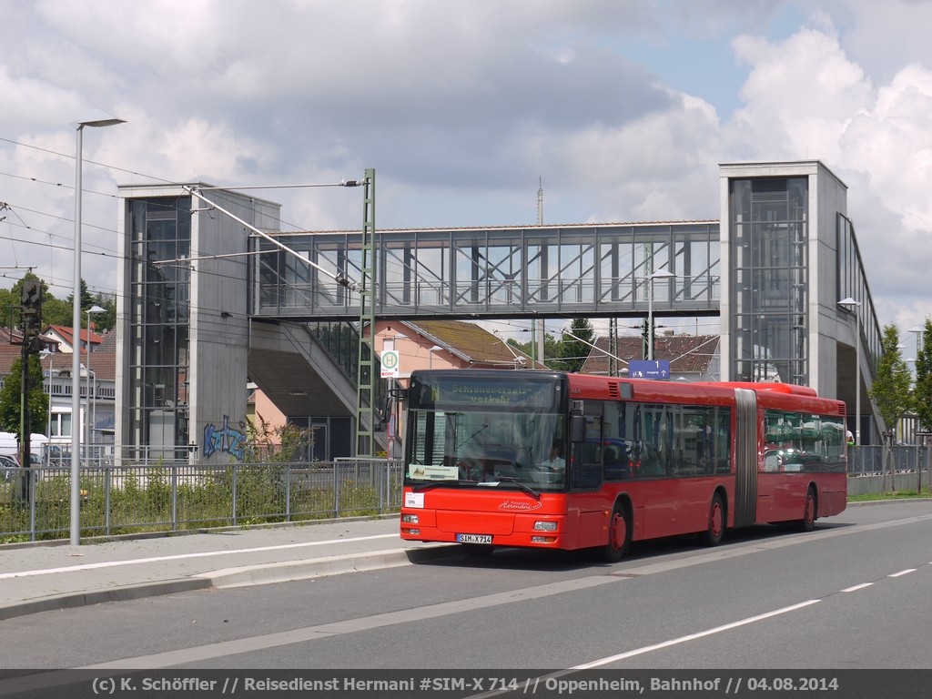 SIM-X 714 Oppenheim Bahnhof 04.08.2014