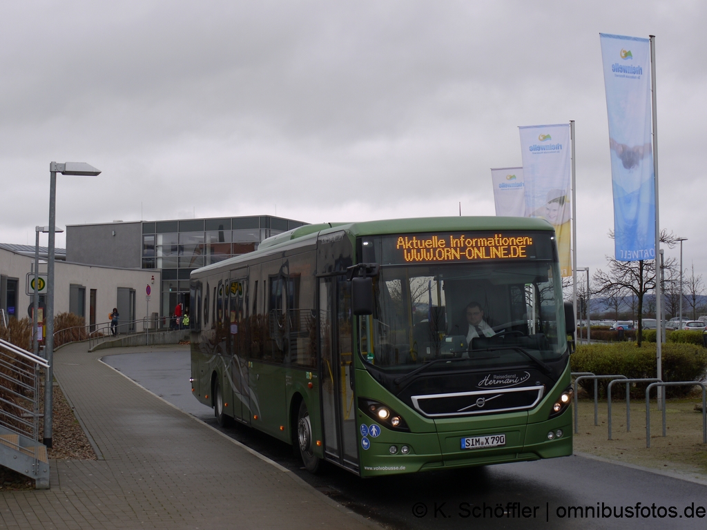 SIM-X 790 Gau-Algesheim Regionalbad Rheinwelle 13.12.2014