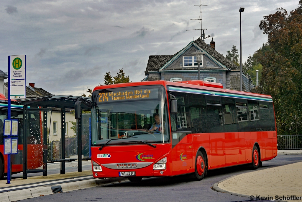 EMS-LV 148 | Bad Schwalbach Kurhaus (Bussteig B) | 21.09.2018