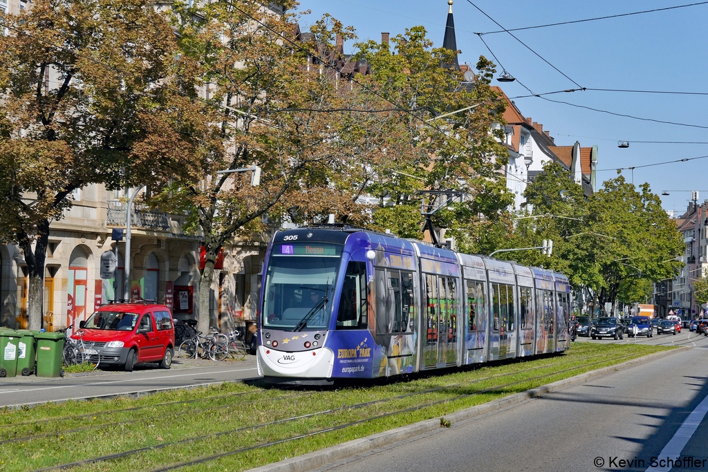 Wagen 305 | Herdern Habsburgerstraße | 30.09.2020