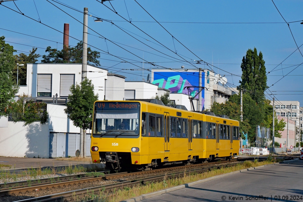 Wagen 3040 | Wangen Hedelfinger Straße | 03.09.2024