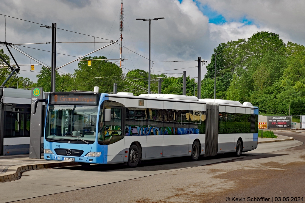 Wagen 152 | UL-A 5152 | Kuhberg Schulzentrum | 03.05.2024