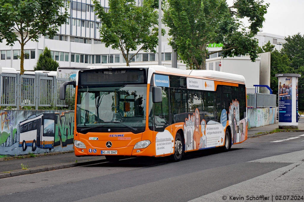 Wagen 47 | WI-VG 1047 | Gartenfeldstraße | 02.07.2024