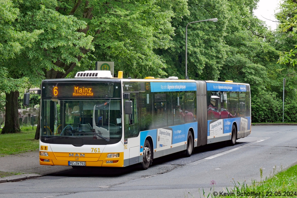 Wagen 761 | MZ-SW 761 | Wiesbaden Nordfriedhof | 22.05.2024