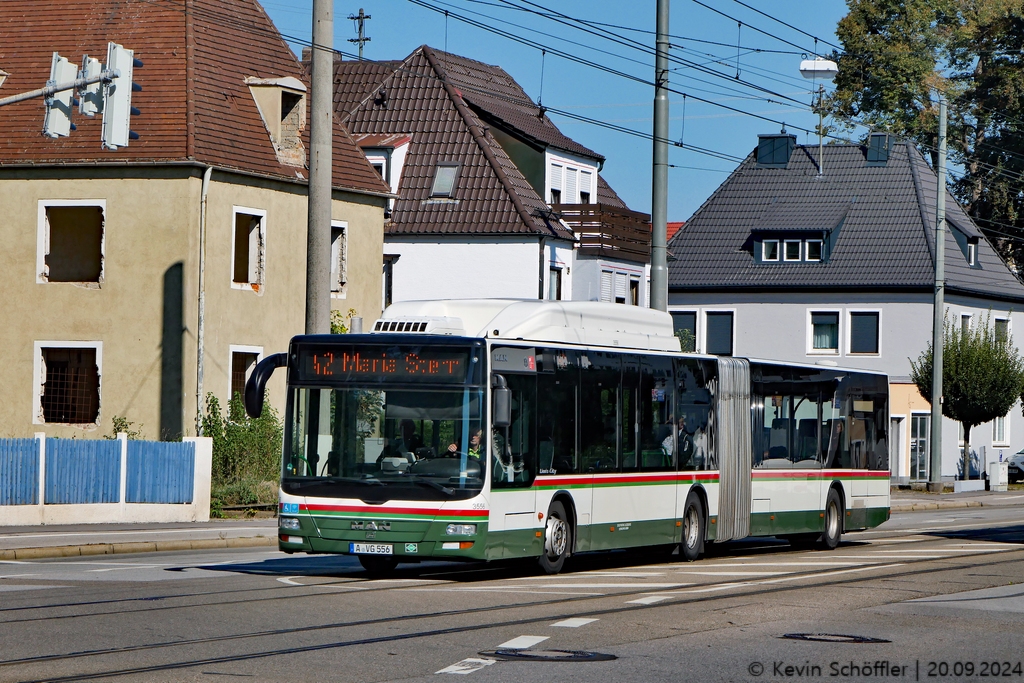 Wagen 2556 | A-VG 556 | Gögginger Straße | 20.09.2024