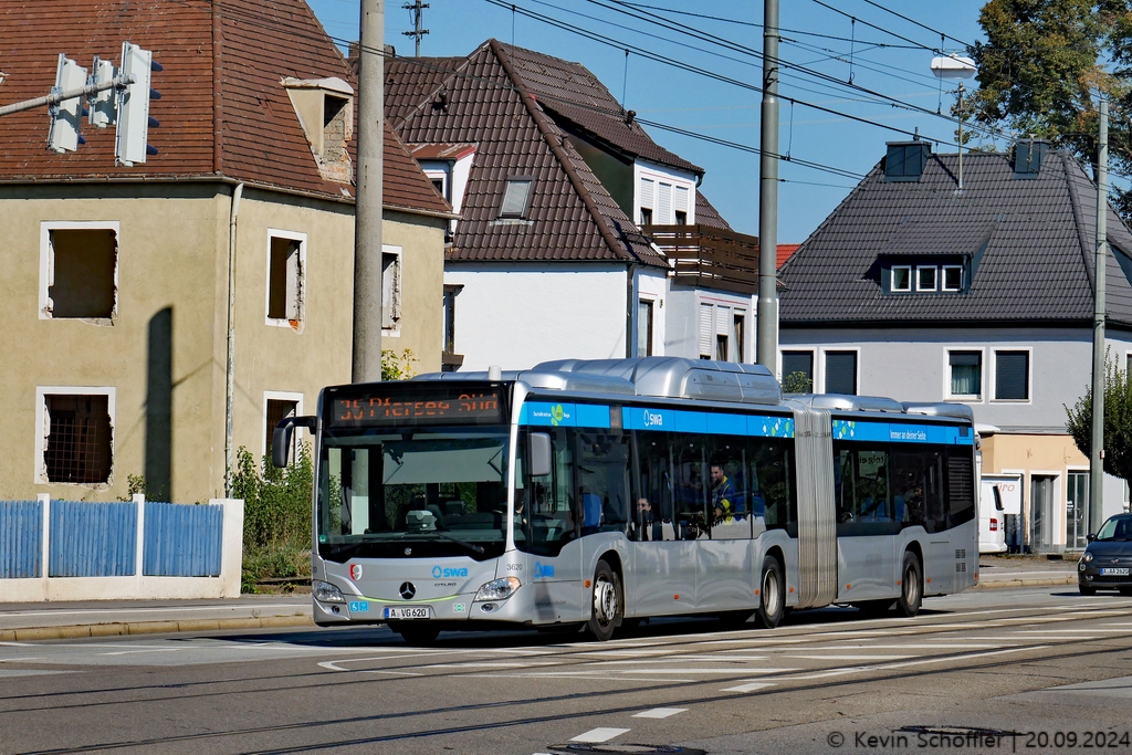 Wagen 2620 | A-VG 620 | Gögginger Straße | 20.09.2024