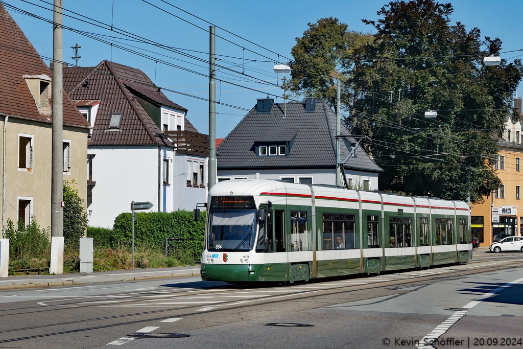 Wagen 884 | Gögginger Straße | 20.09.2024