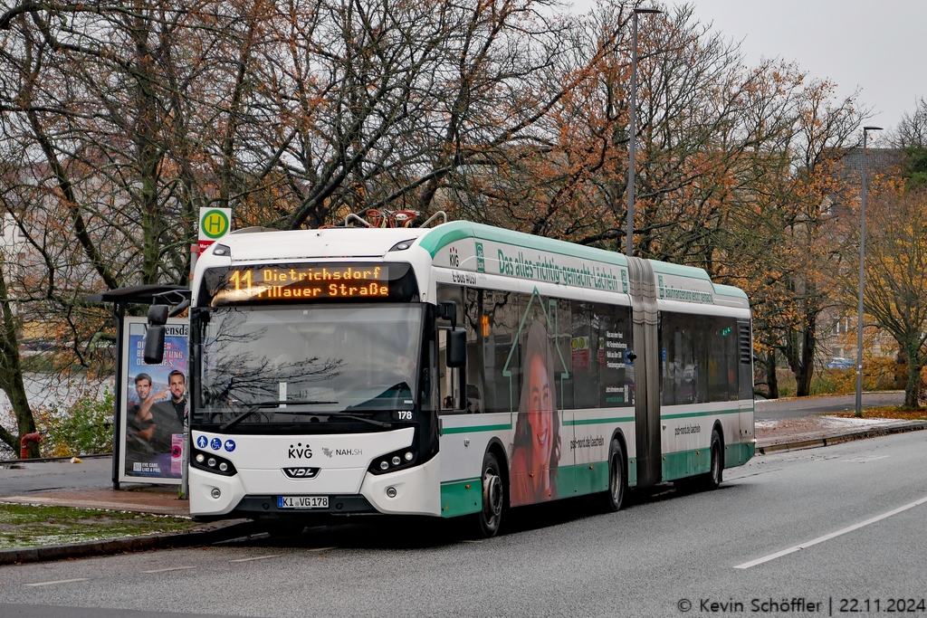 Wagen 178 | KI-VG 178 | Martensdamm | 23.11.2024