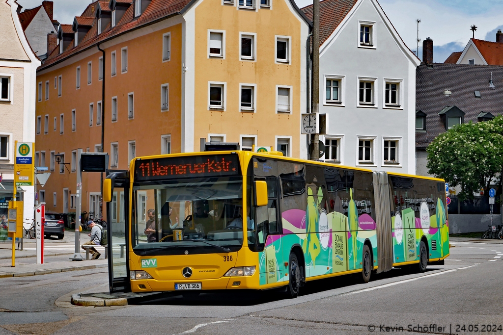 Wagen 386 | R-VB 386 | Arnulfsplatz | 24.05.2024