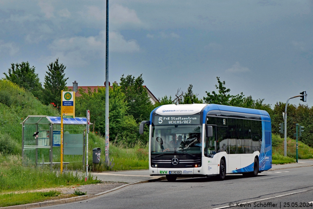 Wagen 604 | R-MO 604 | P+R Jahnstadion Regensburg | 25.05.2024