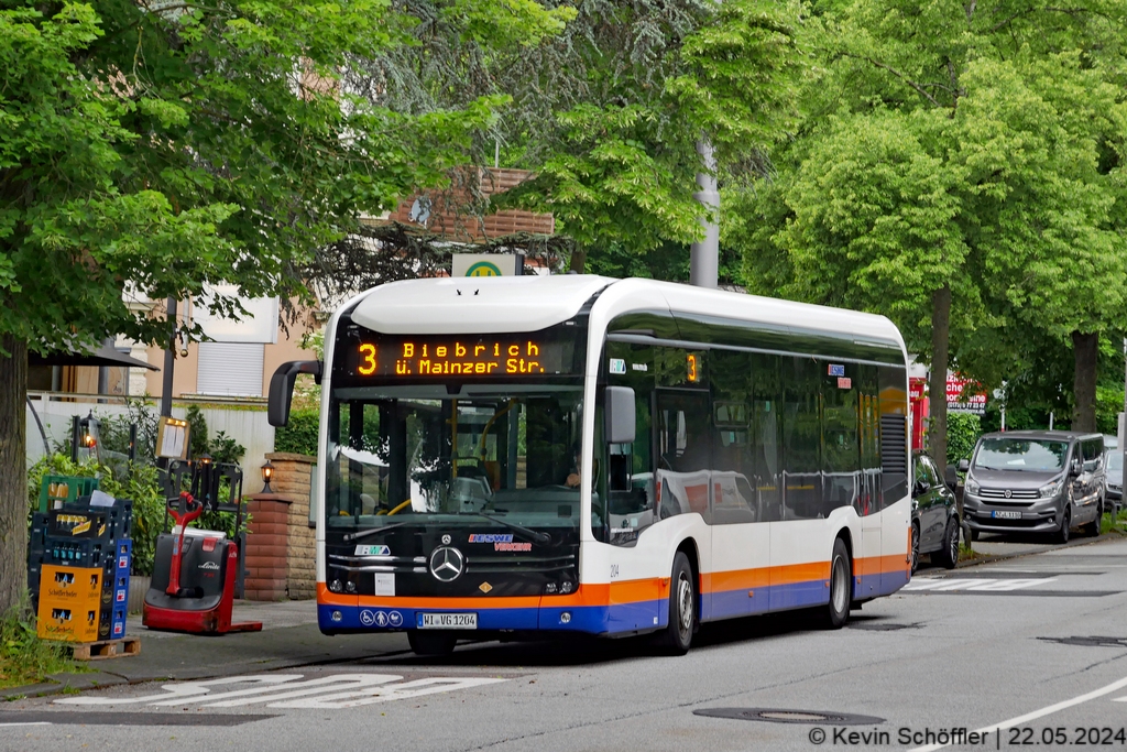 Wagen 204 | WI-VG 1204 | Nordfriedhof | 22.05.2024