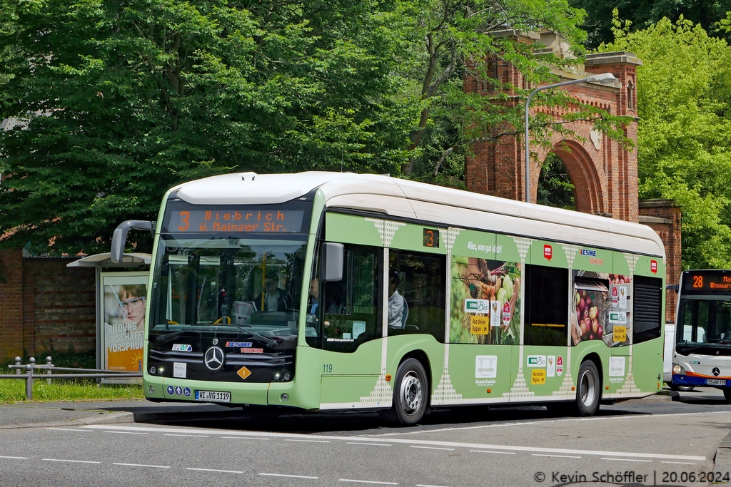 Wagen 119 | WI-VG 1119 | Nordfriedhof | 20.06.2024