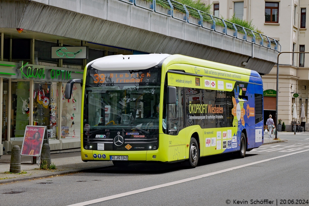 Wagen 141 | WI-VG 1141 | Biebrich Robert-Krekel-Anlage | 20.06.2024