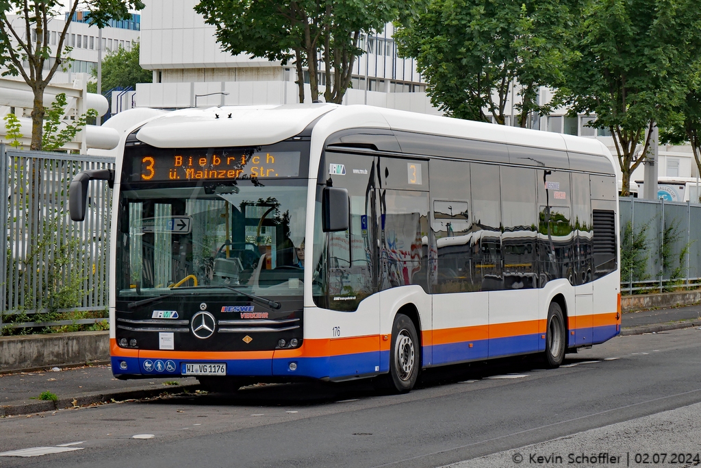 Wagen 176 | WI-VG 1176 | Gartenfeldstraße | 02.07.2024