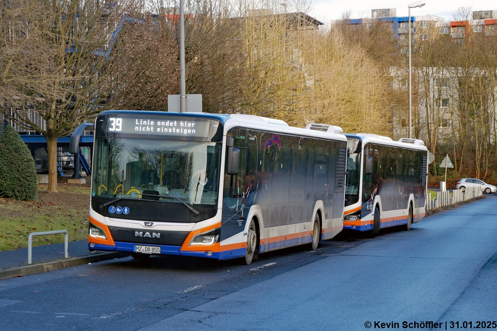 Wagen 855 | MZ-DB 855 | Dotzheim HSK Augenklinik | 31.01.2025