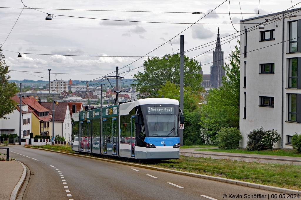 Wagen 63 | Eselsberg Mähringer Weg | 06.05.2024